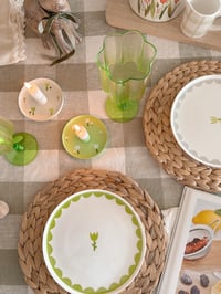 Image 2 of SALE! Tulip Plates ( Set of 2 )