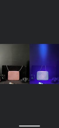 Pink Uranium Glass Evening Bag 