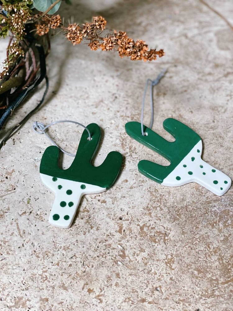 Image of Cactus Ornaments 