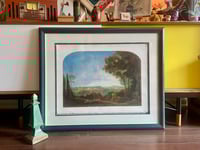 Image 1 of Atmospheric Acrylic Landscape on Paper