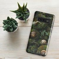 Image 6 of Flora and Fauna Goblincore Grunge Snails and Moss Tough Case for Samsung®