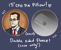 Image 3 of CFO Pie 15” (40cm) Throw Pillows! 