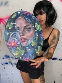 Image 4 of “SINK DEEP” ORIGINAL PAINTING BY NIKITA ROSALIND 14”x11”