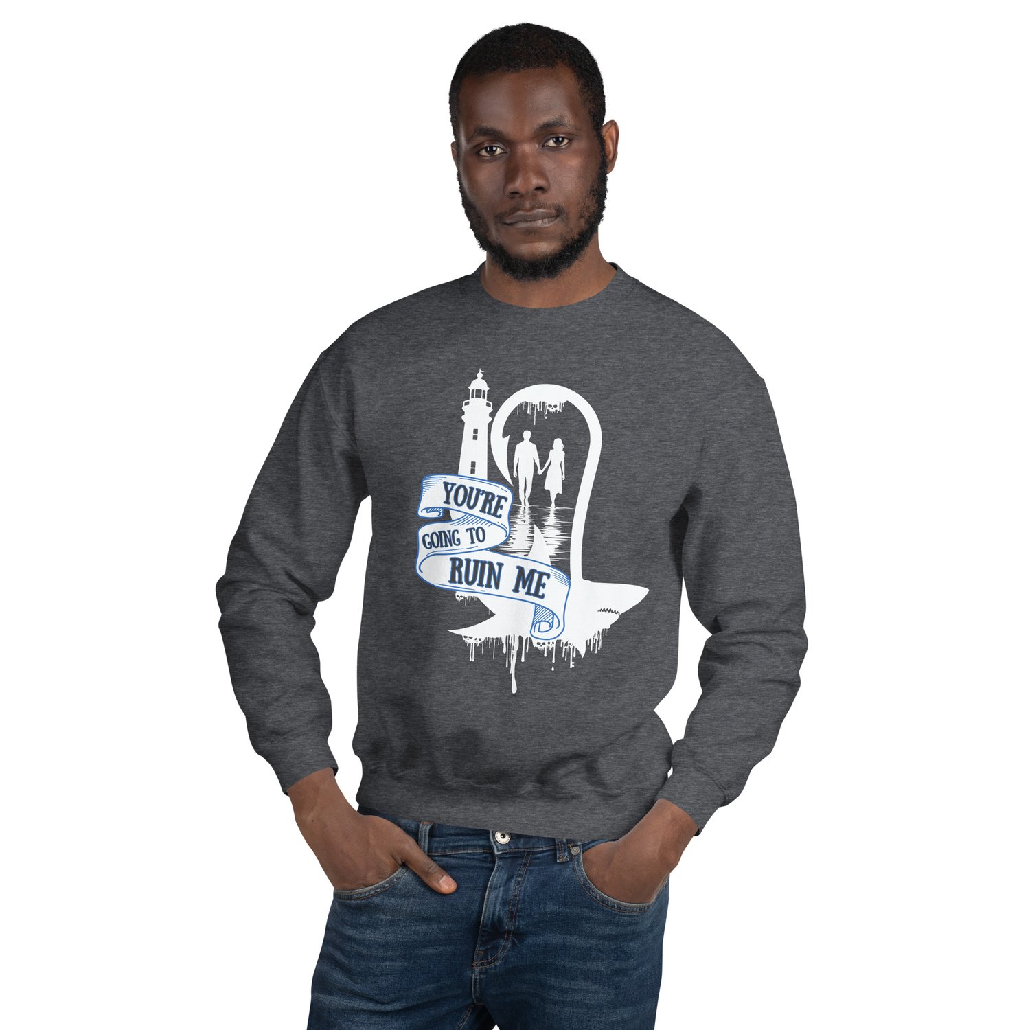 Image of Officially licensed does it hurt you're going to ruin me Unisex Sweatshirt