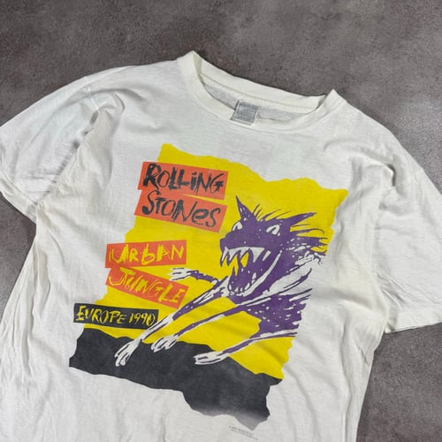 Image of 1990 Rolling Stones Urban Jungle Tour T-shirt, Size Medium