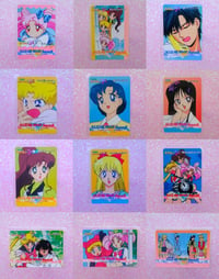 Image 1 of Sailor Moon SuperS Amada Trading Cards: PP12 Set #569-580 (Regular Cards)