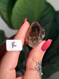 Image 12 of CHOOSE YOUR OWN MINI RUTILE SMOKEY QUARTZ POINTS (NATURAL UNPOLISHED POINTS) -BRAZIL- LOT 2