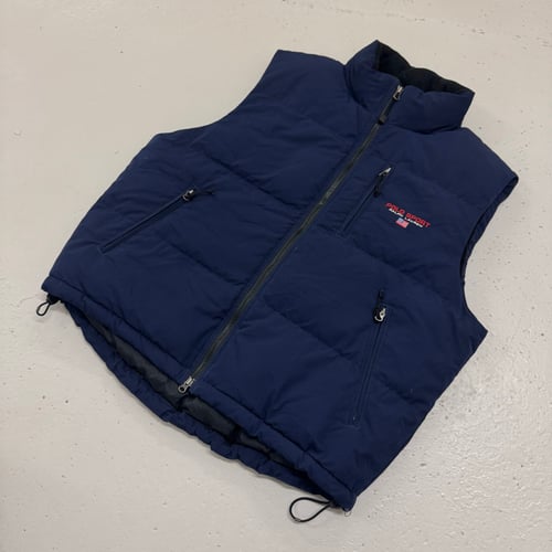 Image of 1990s Ralph Lauren Polo Sport Down Fill Gilet, Size XL