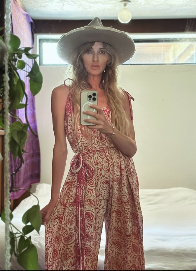 RISHIKESH Indian tapestry jumpsuit