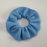 Baby Blue Bullet Handmade Scrunchie