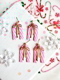 Image 1 of Candy Cane with Bow