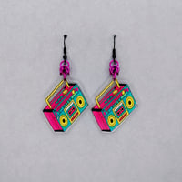 Boombox Earrings