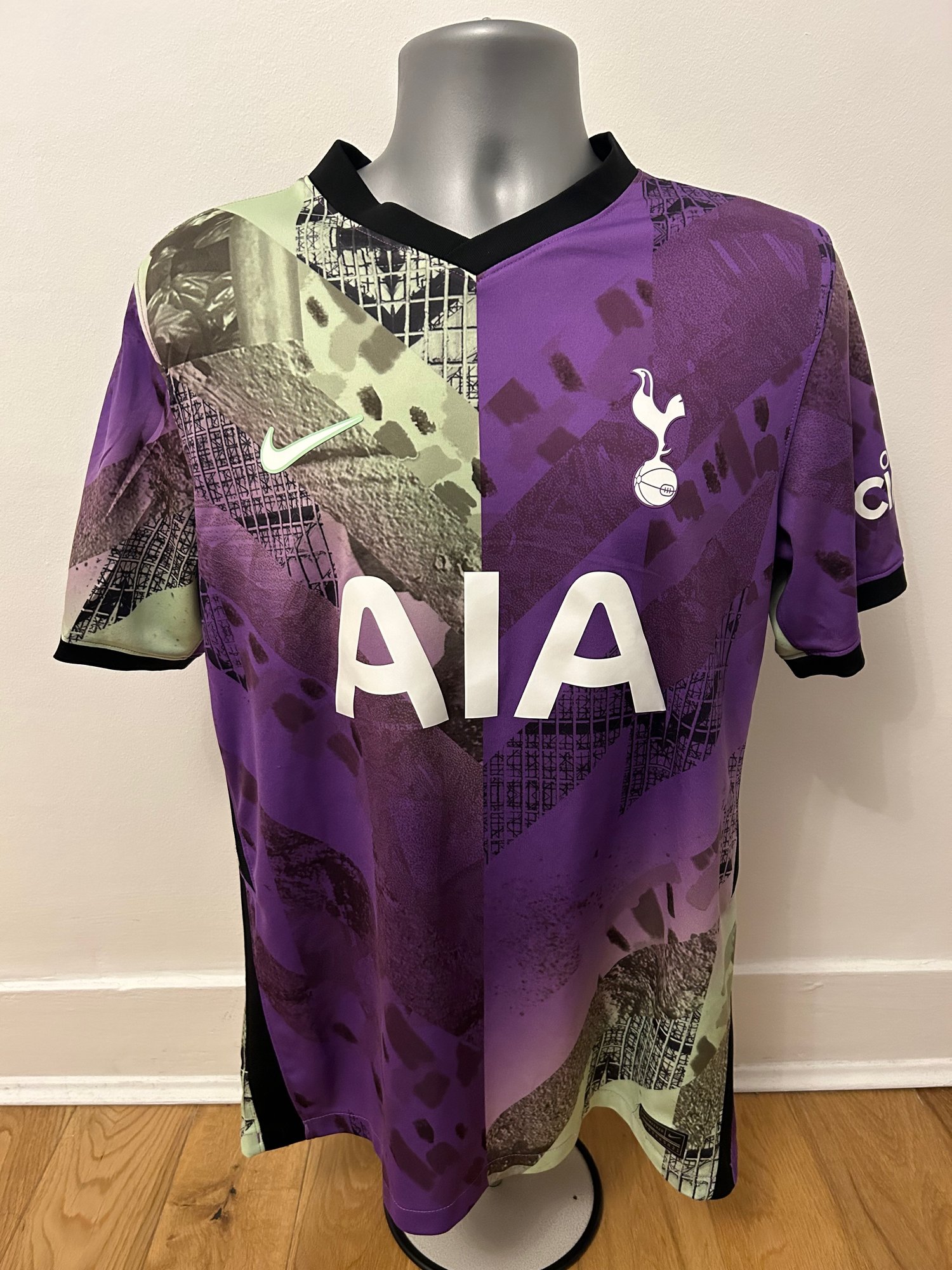 Image of Tottenham Hotspur “DAVIES 33” 2021/22 Third Shirt + PL patch (L)