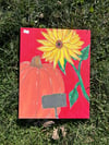 Pumpkin & sunflower 11x14