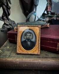 Image 1 of Sylvester Pierce Smith Damaged Ambrotype