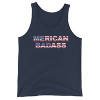 Image 3 of Unisex Merican Badass Tank Top