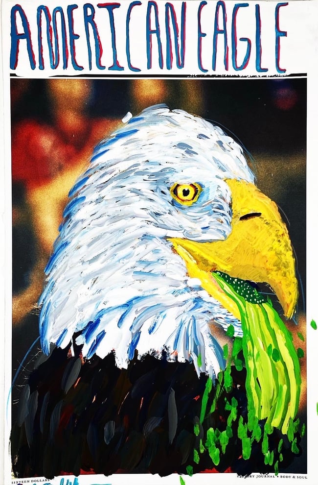 American Eagle-Original Painting 