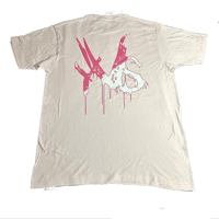 Image 2 of You Vs. Society Tee Shirt - Hot pink/Magenta