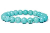 Turquoise crystal bracelet 