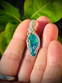 Image 1 of Aurora Opal in Sterling Silver