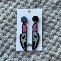 Scream Knife Studs