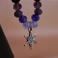 Image 3 of Black Star Dentalium Earrings