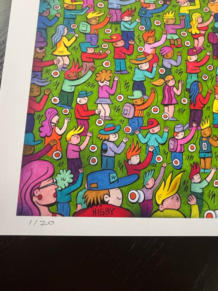 Image of Solid Sound Yo-Yo World Record PRINTS