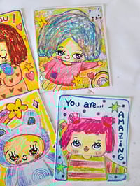 Image 4 of Pack of 6 mini cards
