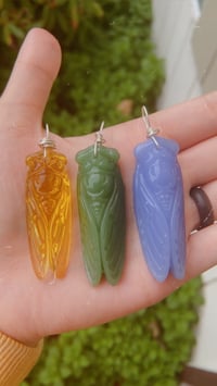 Image 2 of cicada pendants and earrings 