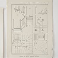 Image 4 of Planches Anciennes Theorie & Pratique De L'escalier