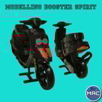 Image of MBK Booster Spirit  - Modellino scala 1:12