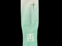 teal ombré 