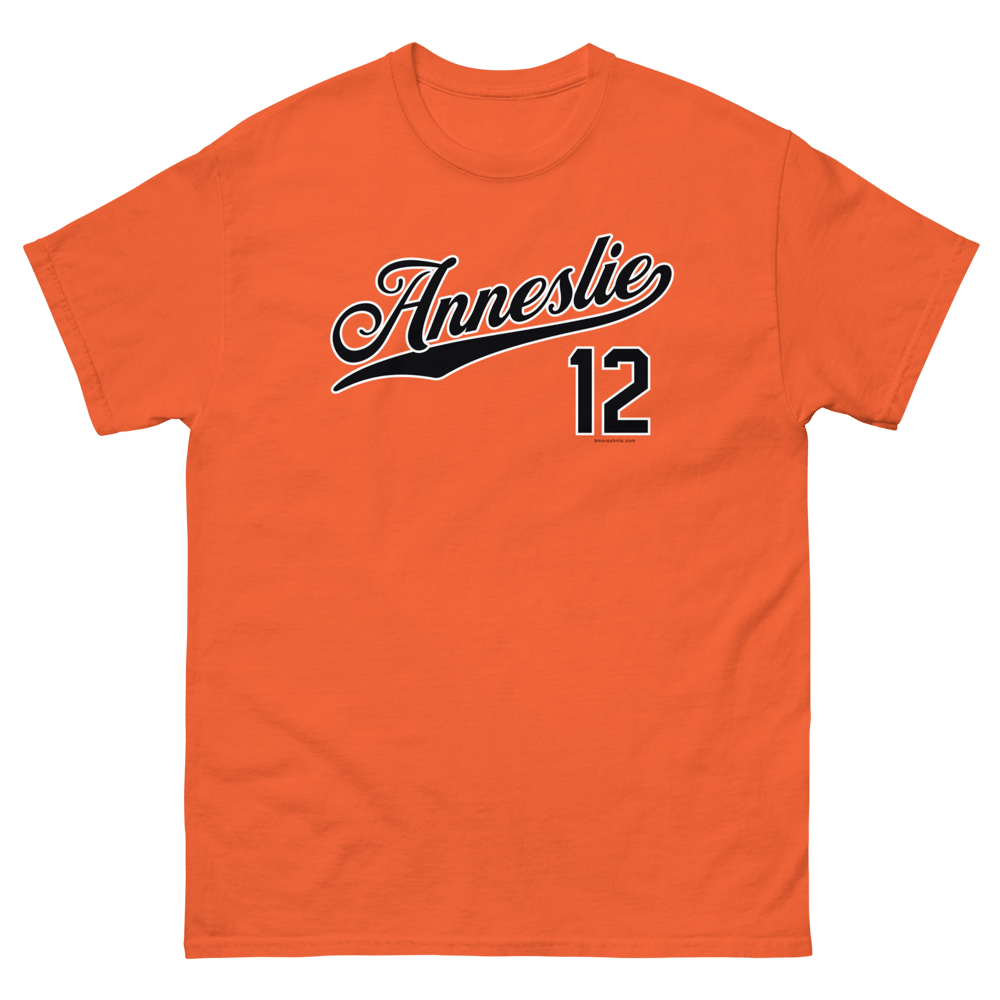 Image of Anneslie Baltimore T-Shirt 21212 Mens (Orange)