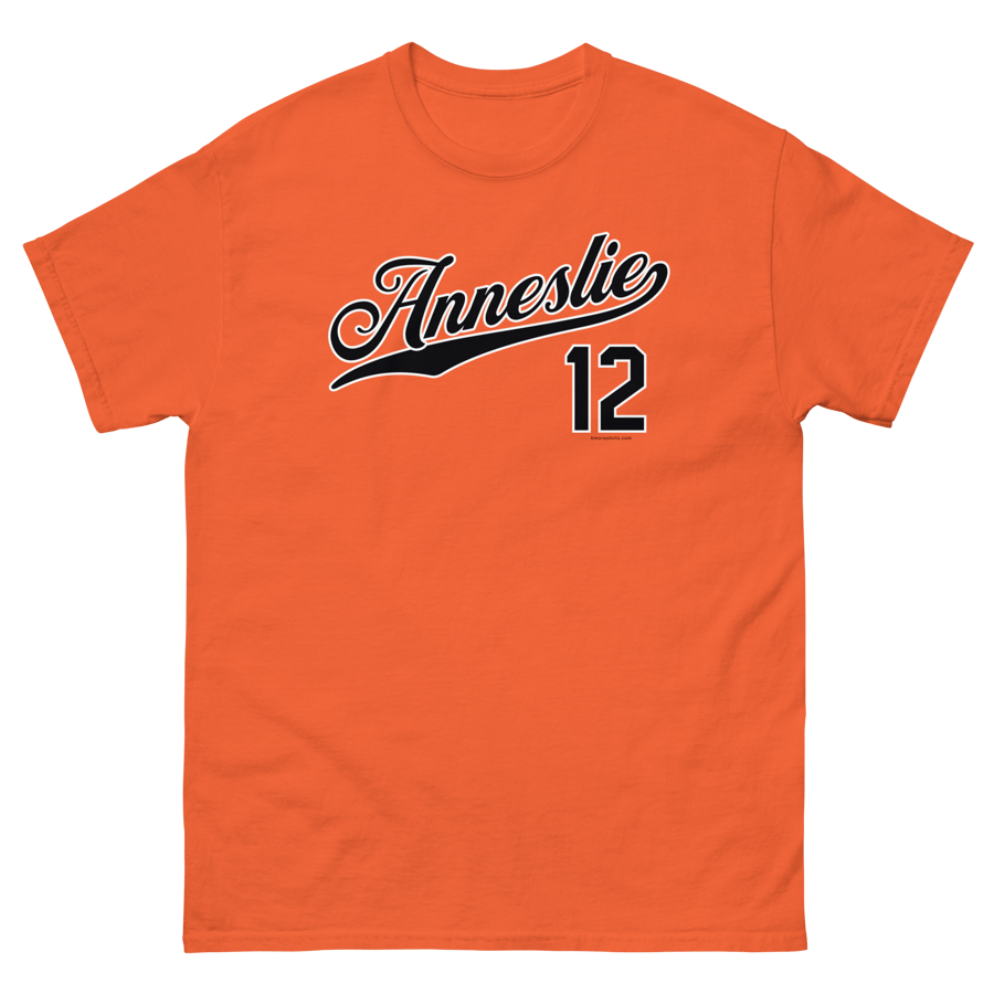 Image of Anneslie Baltimore T-Shirt 21212 Mens (Orange)