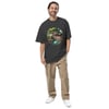 "Peace Pond" Anime Inspired Oversized Unisex faded t-shirt