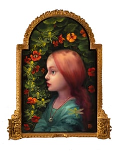 Image of Elowen Knows the Only Way - original oil painting by Mab Graves