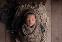 Brown Tweed Newborn Bonnet & Wrap with Mushroom Layer Photography Prop Set