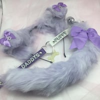 Purple Puppy Pet play Set 🐶