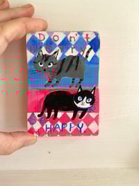 Image 3 of Original painting -Don’t Worry, Be Happy 
