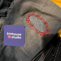 Image 3 of Sip 'N' Stitch Jeans Mending Workshop at Cartesian Brewing