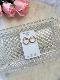 Image 1 of  Twisted hoops