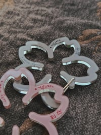 Image 2 of Acrylic sakura carabiner