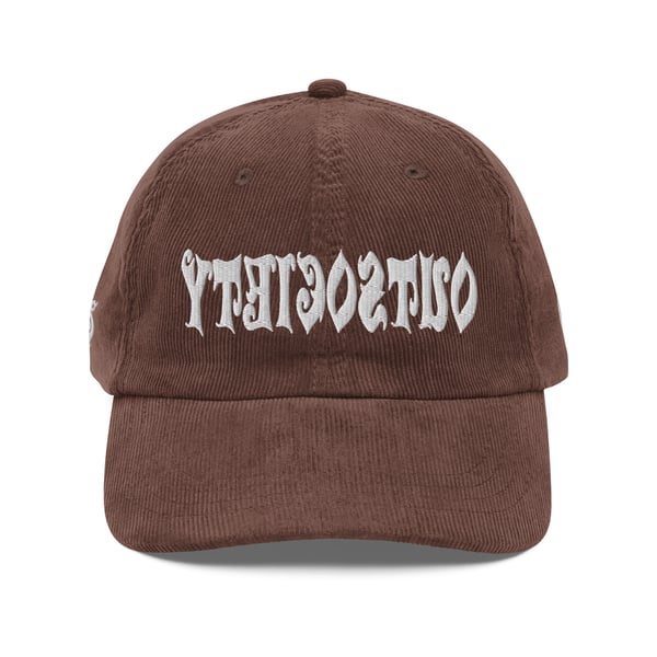 Image of Embroidered Corduroy Cap