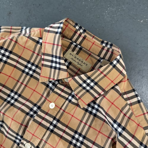 Image of Burberry Nova check shirt, size medium 