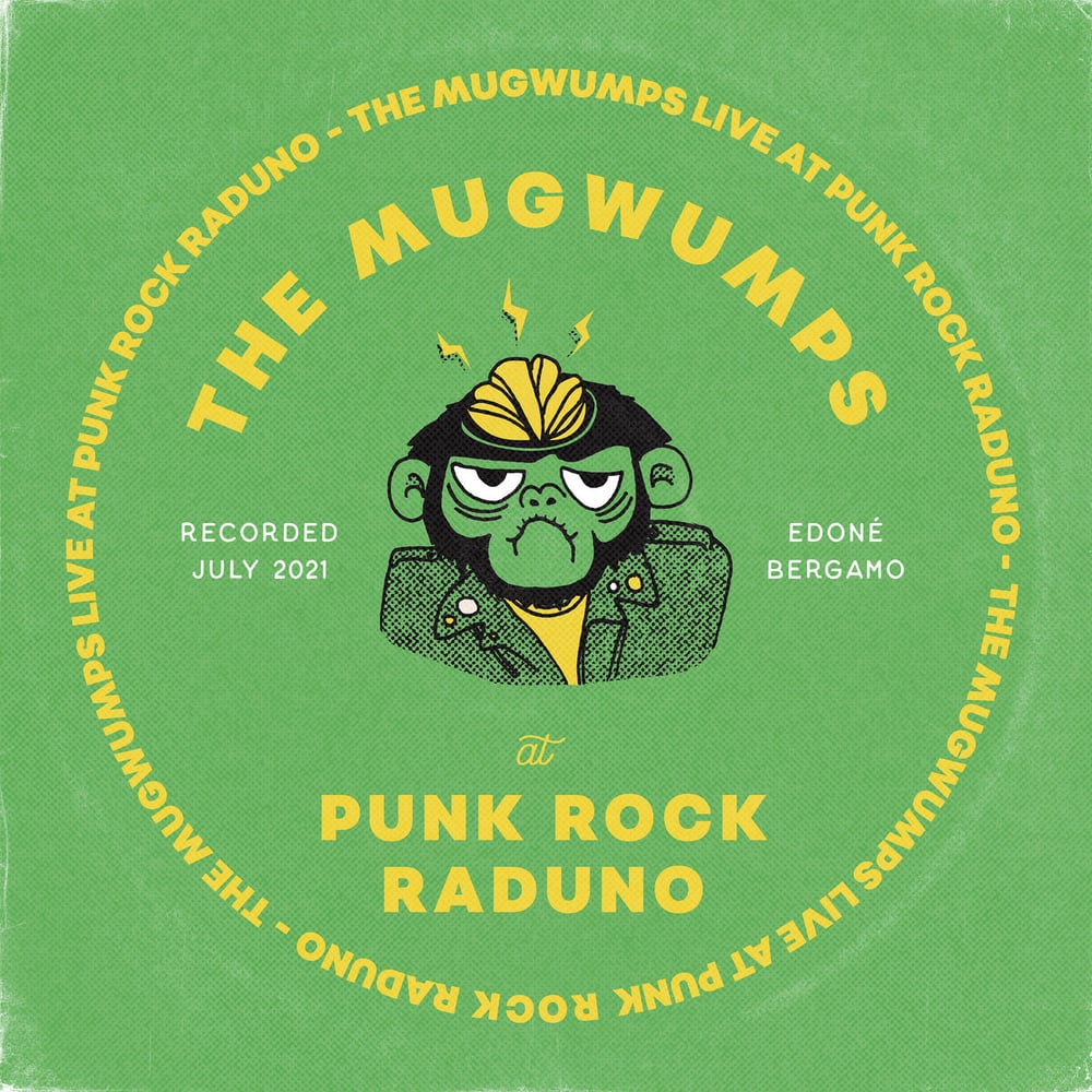 Image of The Mugwumps - Live at Punk Rock Raduno Lp