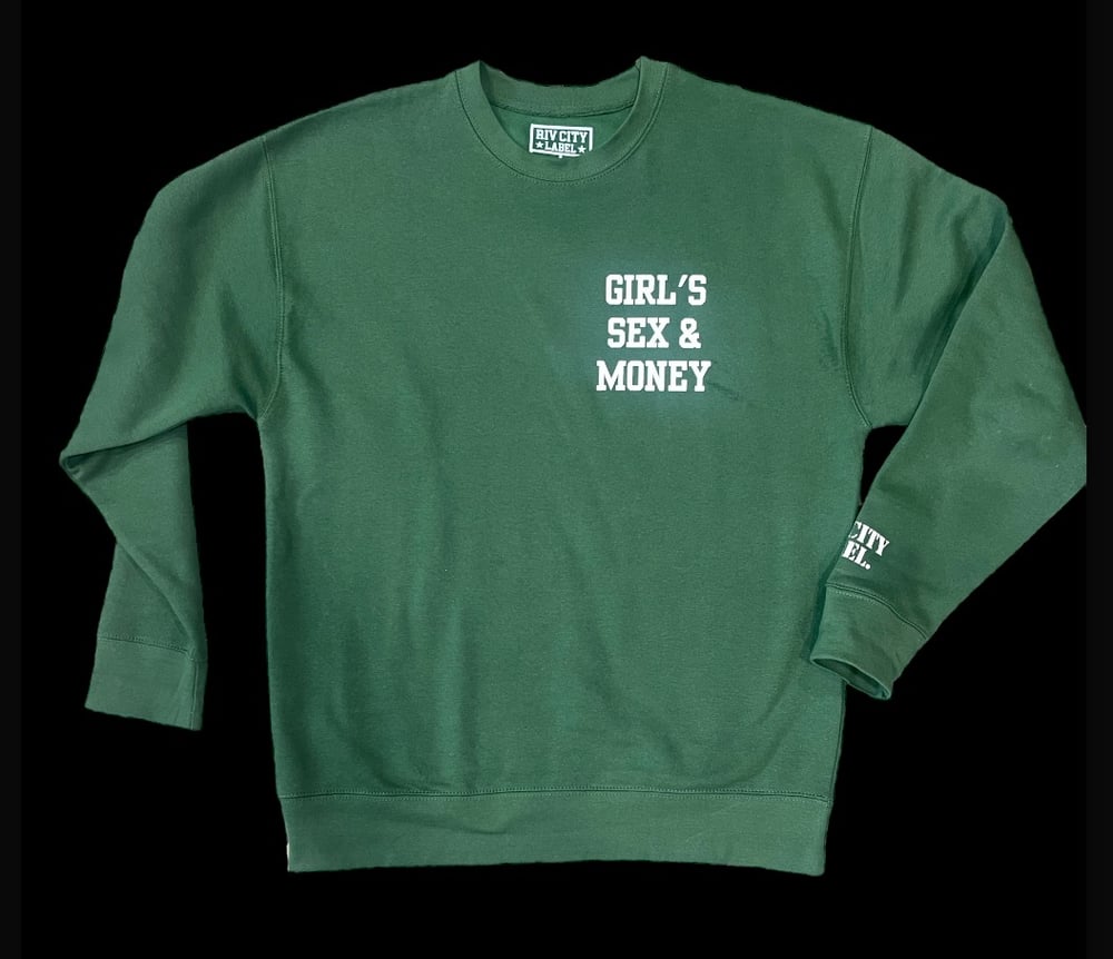 GIRL’S SEX & MONEY CREW NECK