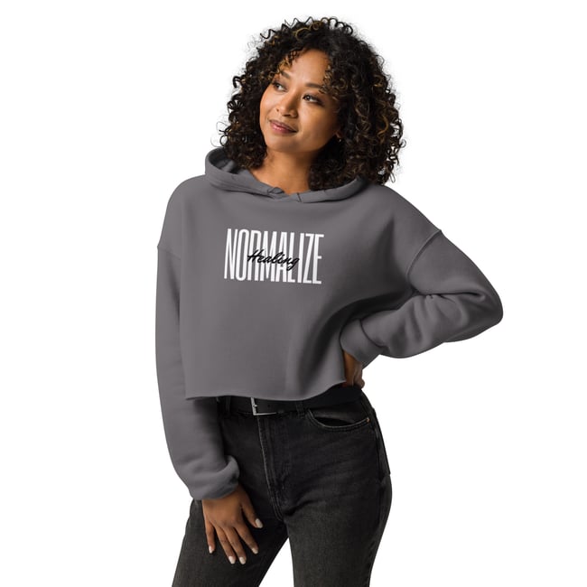 Normalize Healing Crop Hoodie