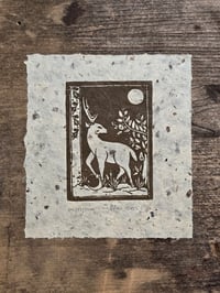 Solstitium • Linocut paper print
