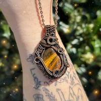Image 1 of Tigers Eye Amulet