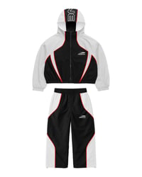 Image 3 of White/Red Essential Tracksuit
